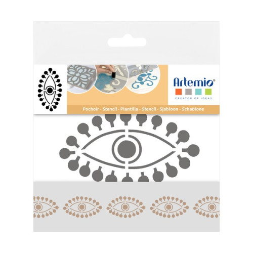 ARTEMIO - Stencil 10 x 15 cm - Boho Eye