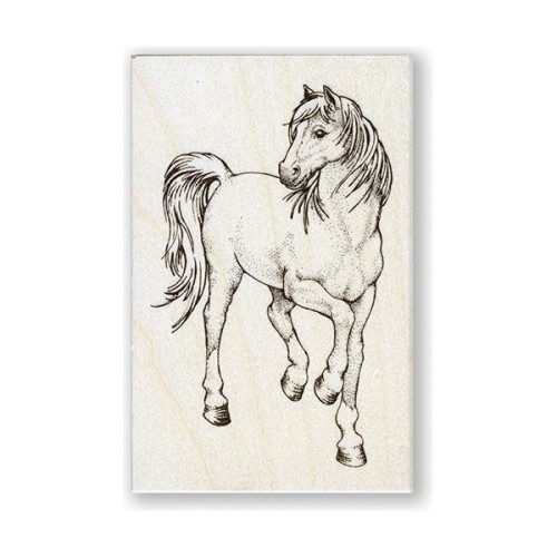 ARTEMIO - Wooden Stamp - Horse