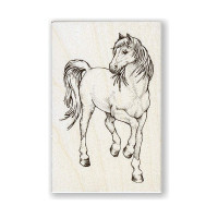ARTEMIO - Wooden Stamp - Horse
