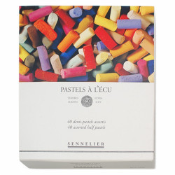 SENNELIER - Extra Soft Pastels - 40 Half Pastels