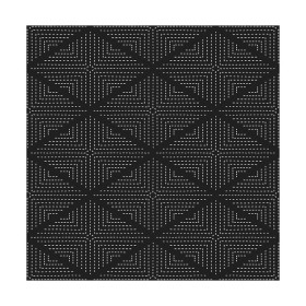 ARTEMIO - Pochoir 30 x 30 cm - Formes Boho