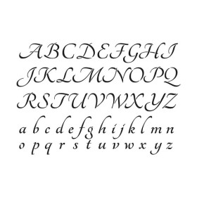 ARTEMIO - Stencil A4 - Alphabet