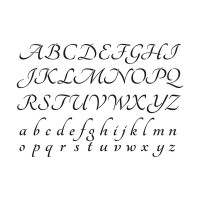 ARTEMIO - Stencil A4 - Alphabet