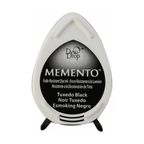 TSUKINEKO - Memento Dew Drop - Ink Pad - Tuxedo Black