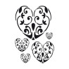 ARTEMIO - Stencil A3 - Hearts