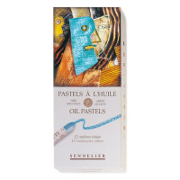 SENNELIER - Pastels à l'Huile - 12 Pastels Irisés