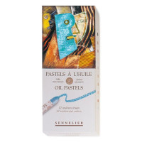 SENNELIER - Pastels à l'Huile - 12 Pastels Irisés