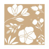 ARTEMIO - 20x20 cm Stencil - Way - Flowers