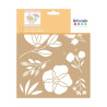 ARTEMIO - Pochoir 20x20 cm - Way - Fleurs