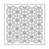 ARTEMIO - 15x15 cm Stencil - Daisy