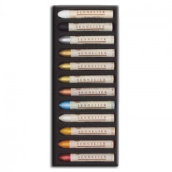 SENNELIER - Oil Pastels - 12 Iridescent Pastels