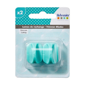 ARTEMIO - Lames de Rechange Massicot - 2 x Lame de Découpe