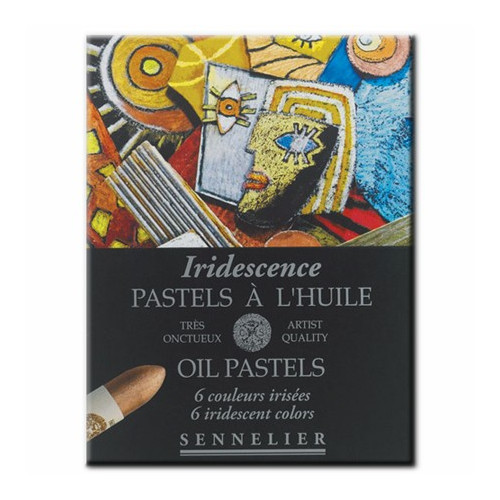 SENNELIER - Pastels à l'Huile - 6 Pastels Irisés