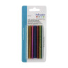 ARTEMIO - Coloured Glitter Glue Sticks - Set of 6 - 7 mm