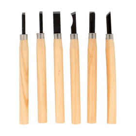 ARTEMIO - Set de 6 Gouges à Sculpter
