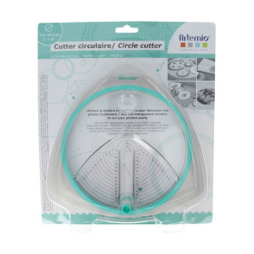 ARTEMIO - Cutter Rotatif Circulaire - Ø 2,4 à 15,3 cm + 3 Lames