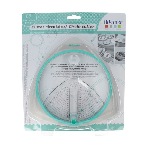 ARTEMIO - Circular Rotary Cutter - Ø 2.4 to 15.3 cm + 3 Blades