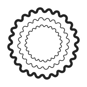 ARTEMIO - Matrice de Découpe - Mini Cercles Festonnés