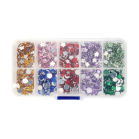 ARTEMIO - Rhinestone Box - Set of 750 - Plastique