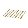 ARTEMIO - Adhesive Gems - Set of 80 - OR