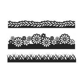ARTEMIO - Cutting Die - Border - Flowers