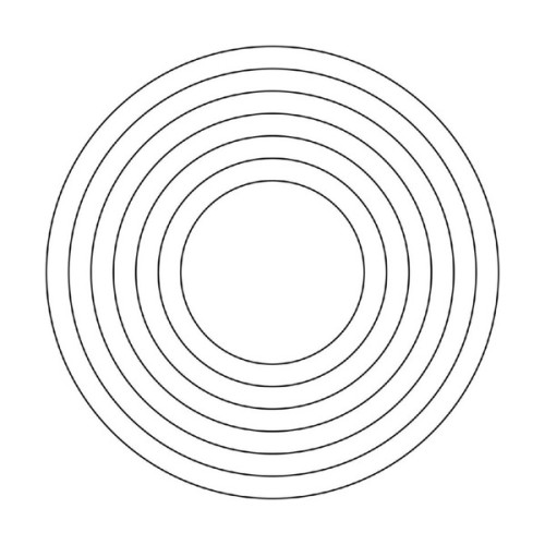 ARTEMIO - Cutting Die - Let It Snow - 6 Circles