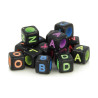 ARTEMIO - Alphabet Beads - Set of 300 - 6MM - COULEURS