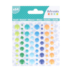 ARTEMIO - Enamel Dots - 64 pcs - MY LORD