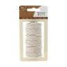 ARTEMIO - Bobine de Ficelle Coton Câblé - 4 mm x 10 m - Écru