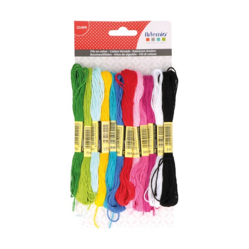 ARTEMIO - Cotton Embroidery Skeins 12x8m - VIVA LA VIDA
