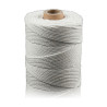 ARTEMIO - Bobine de Ficelle Coton Câblé - 1.5 mm x 140 m - Blanc