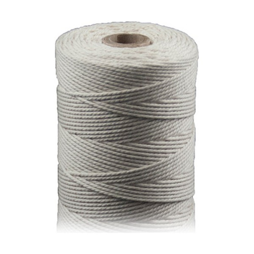 ARTEMIO - Cabled Cotton Twine Reel - 1.5 mm x 140 m - Ecru