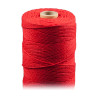ARTEMIO - Cabled Cotton Twine Reel - 1.5 mm x 140 m - Red