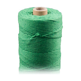 ARTEMIO - Bobine de Ficelle Coton Câblé - 1.5 mm x 140 m - Vert Moyen