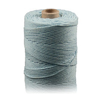 ARTEMIO - Cabled Cotton Twine Reel - 1.5 mm x 140 m - Bleu Clair