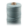 ARTEMIO - Cabled Cotton Twine Reel - 1.5 mm x 140 m - Bleu Clair
