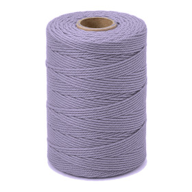 ARTEMIO - Bobine de Ficelle Coton Câblé - 1.5 mm x 140 m - Lilas