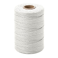 ARTEMIO - Bobine de Ficelle Coton Câblé - 1.5 mm x 140 m - Blanc