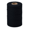 ARTEMIO - Bobine de Ficelle Coton Câblé - 1.5 mm x 140 m - Noir