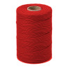 ARTEMIO - Cabled Cotton Twine Reel - 1.5 mm x 140 m - Red