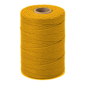ARTEMIO - Bobine de Ficelle Coton Câblé - 1.5 mm x 140 m - Ochre