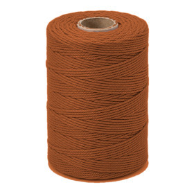 ARTEMIO - Bobine de Ficelle Coton Câblé - 1.5 mm x 140 m - Marron