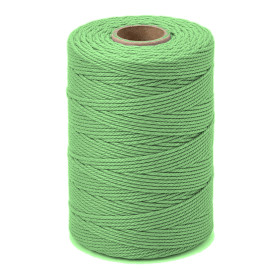 ARTEMIO - Bobine de Ficelle Coton Câblé - 1.5 mm x 140 m - Vert Clair