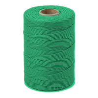 ARTEMIO - Cabled Cotton Twine Reel - 1.5 mm x 140 m - Vert Moyen