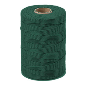 ARTEMIO - Bobine de Ficelle Coton Câblé - 1.5 mm x 140 m - Vert Foncé