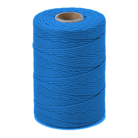 ARTEMIO - Bobine de Ficelle Coton Câblé - 1.5 mm x 140 m - Bleu Roi