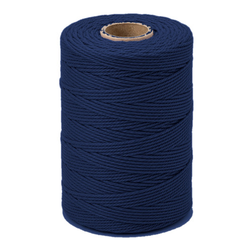 ARTEMIO - Bobine de Ficelle Coton Câblé - 1.5 mm x 140 m - Marine