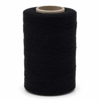 ARTEMIO - Bobine de Ficelle Coton Câblé - 1 mm x 65 m - Noir