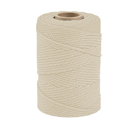 ARTEMIO - Bobine de Ficelle Coton Câblé - 2.2 mm x 70 m - Écru