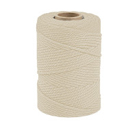 ARTEMIO - Cabled Cotton String Spool - 2.2 mm x 70 m - Ecru
